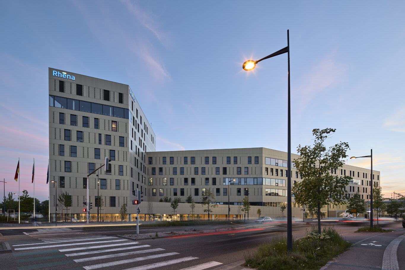 Locaux de la clinique privée Rhéna à Strasbourg